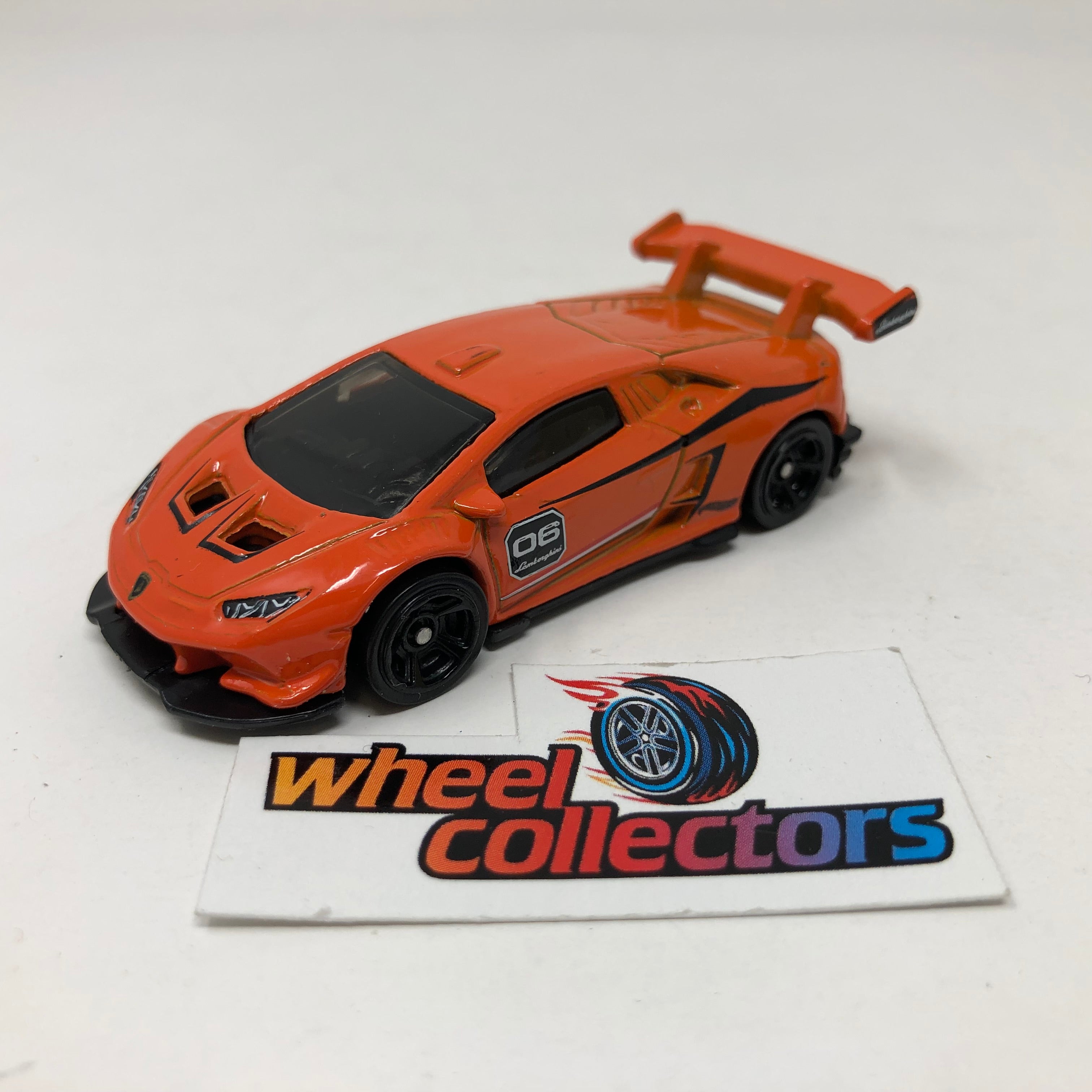 Lamborghini Huracan LP 620-2 Super Trofeo * Orange * Hot Wheels Loose 1:64 Scale