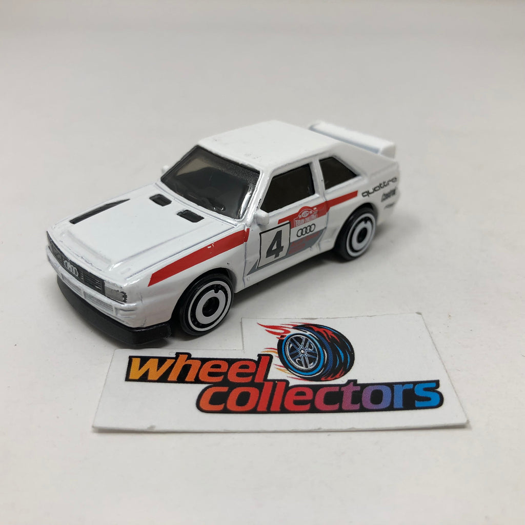 84 Audi Sport Quattro * White * Hot Wheels Loose 1:64 Scale
