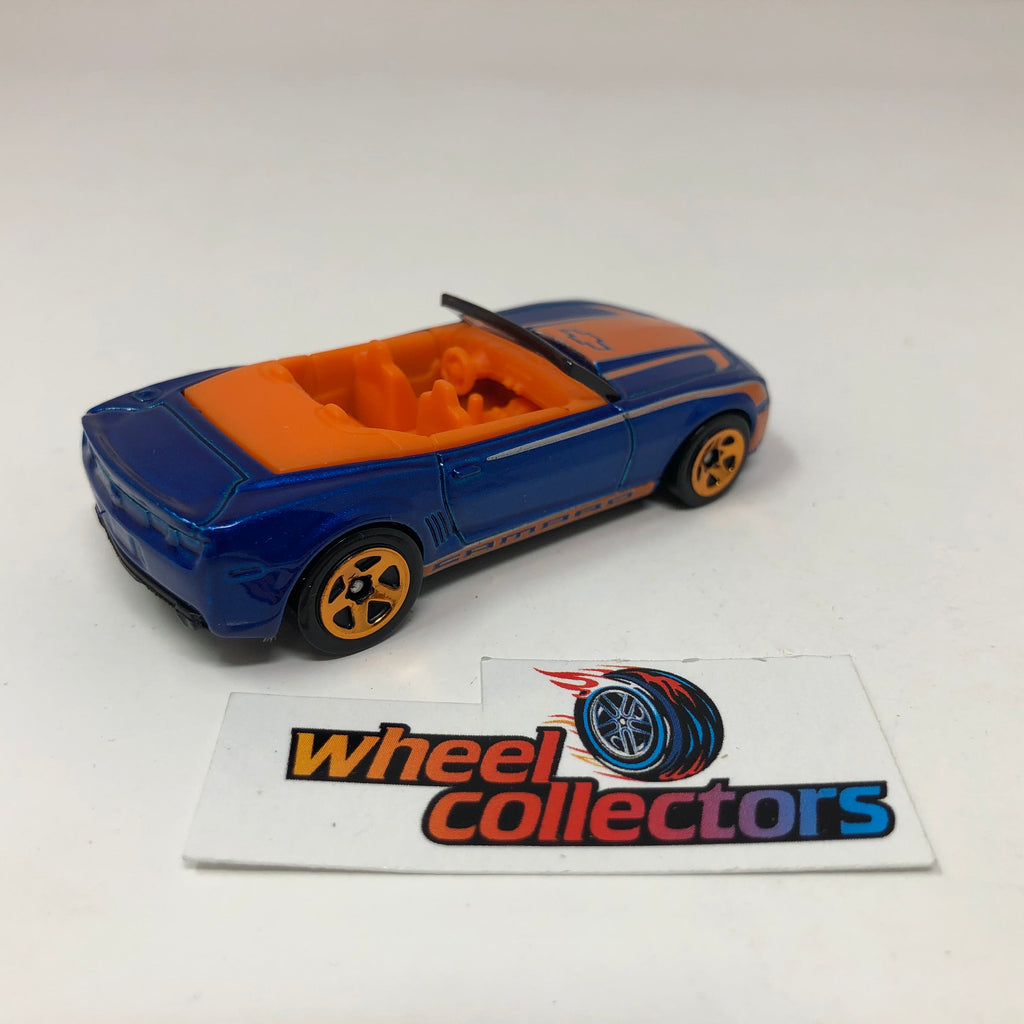 Camaro Convertible Concept * Blue * Hot Wheels Loose 1:64 Scale