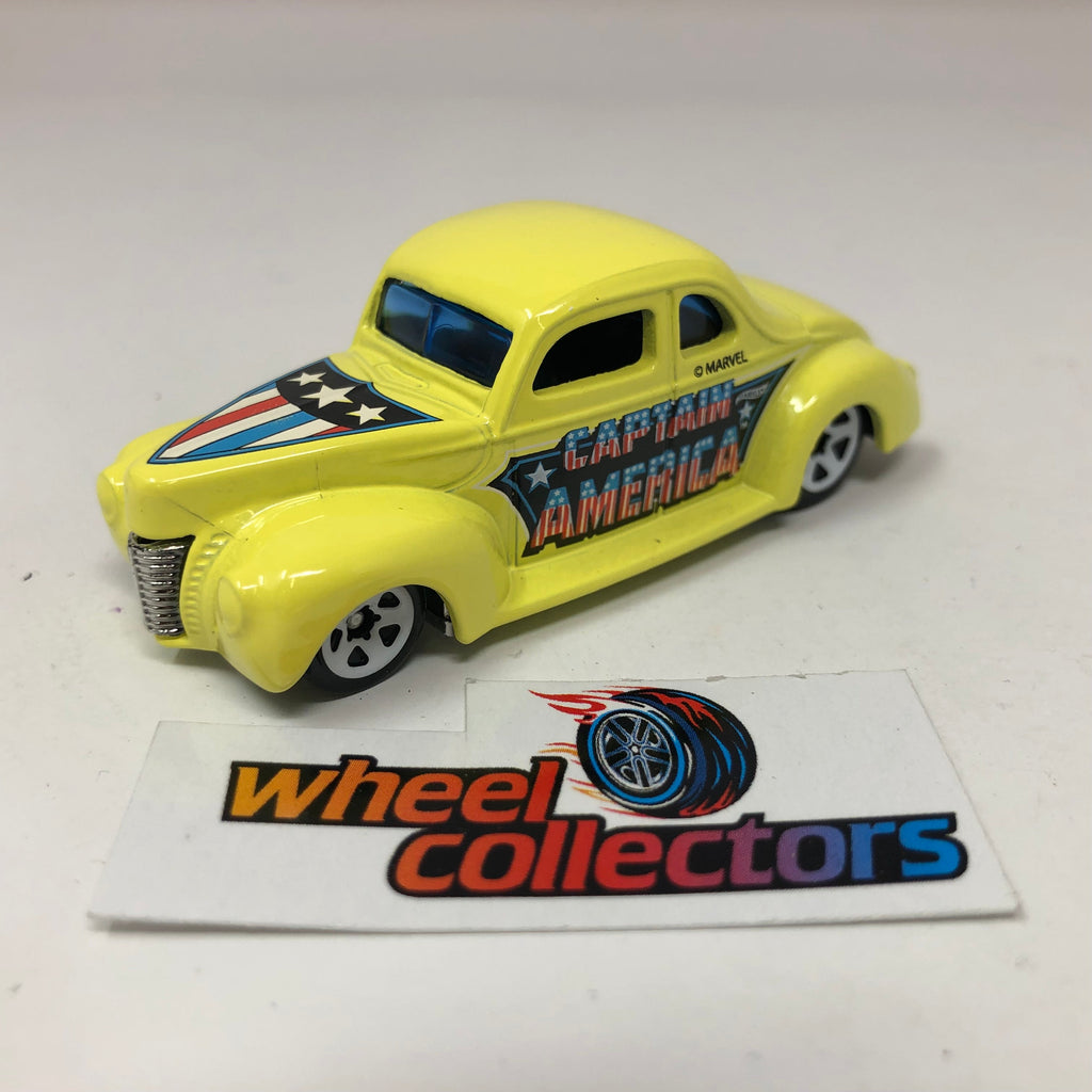40 Ford Coupe * Yellow * Hot Wheels Loose