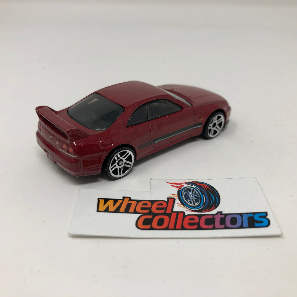 Nissan Skyline GT-R (BCNR33) * Burgandy * Hot Wheels Loose 1:64 Scale