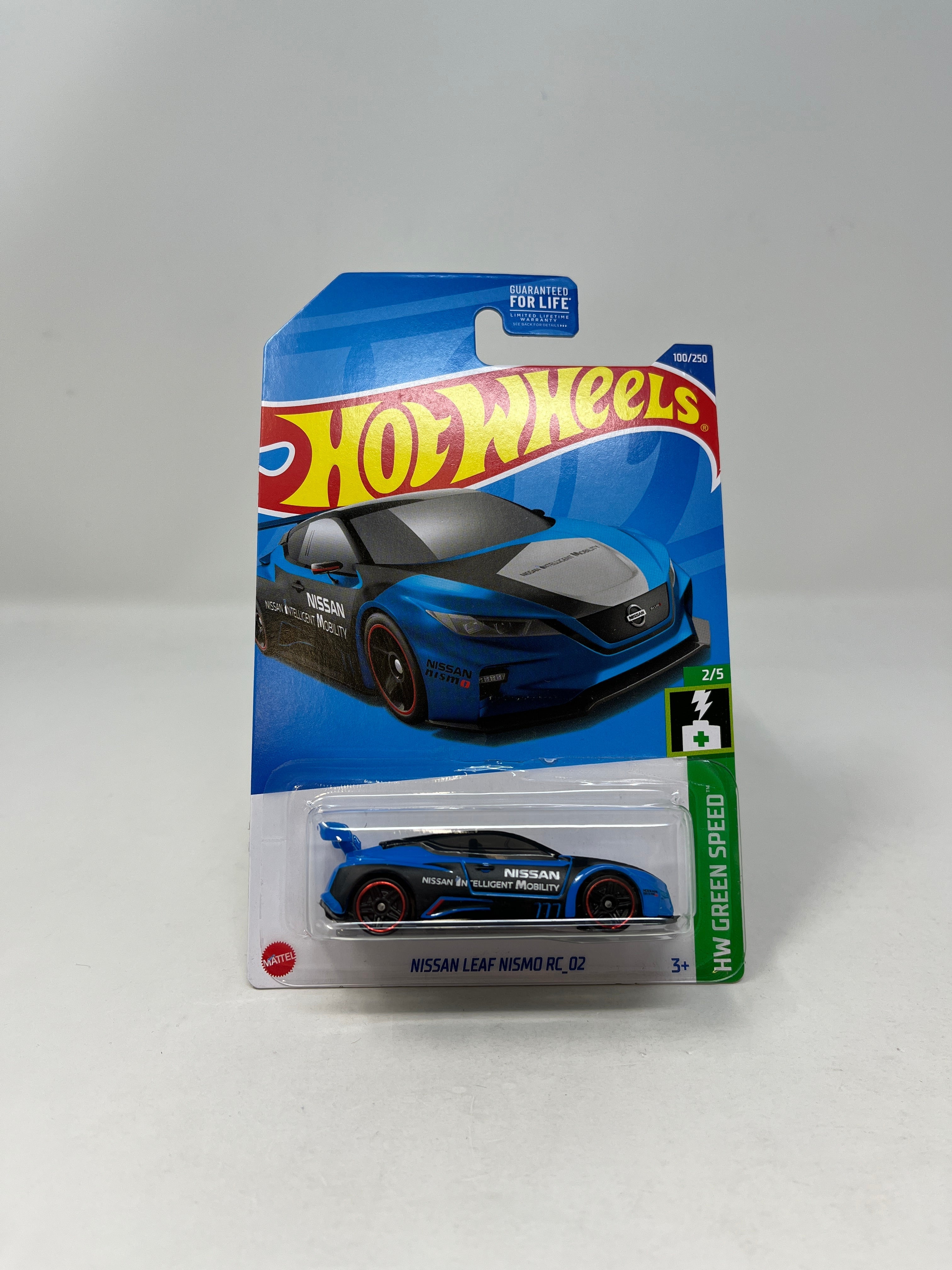 Nissan Leaf Nismo RC_02 #100 * BLUE * 2022 Hot Wheels Basic