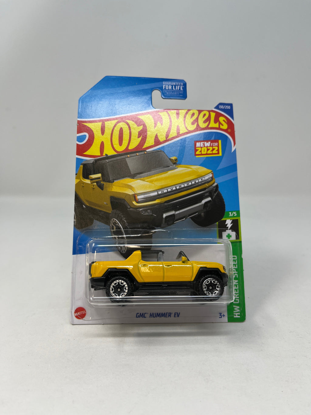 GMC Hummer EV #130 * Yellow * 2022 Hot Wheels Basic