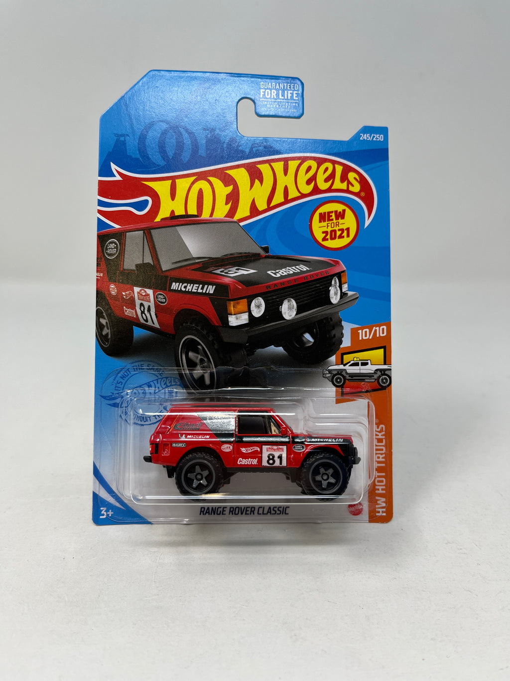 Range Rover Classic #245 * RED * 2021 Hot Wheels Basic