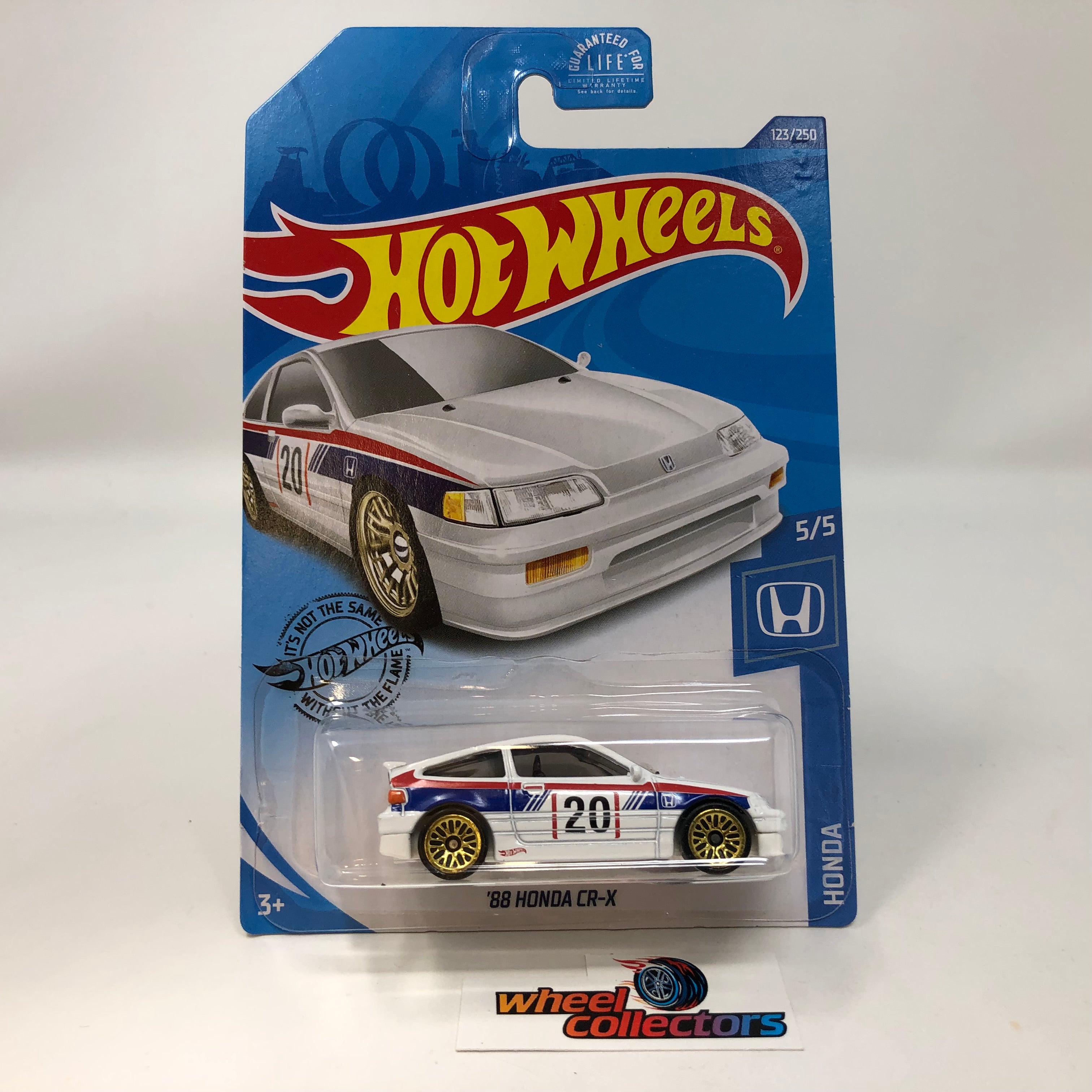 88 Honda CR-X #123 * White * 2020 Hot Wheels