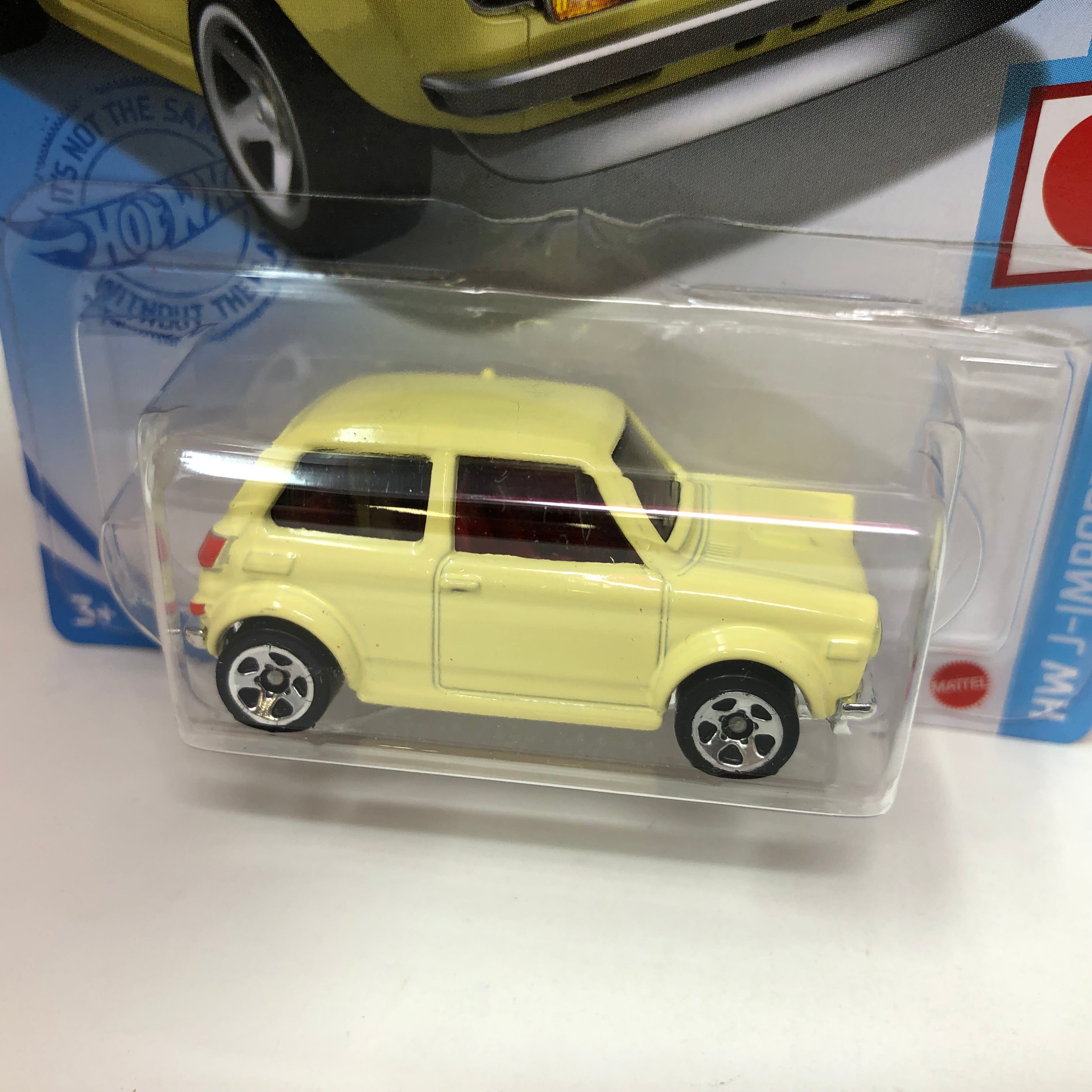 Custom '70 Honda N600 #187 * Yellow * 2021 Hot Wheels