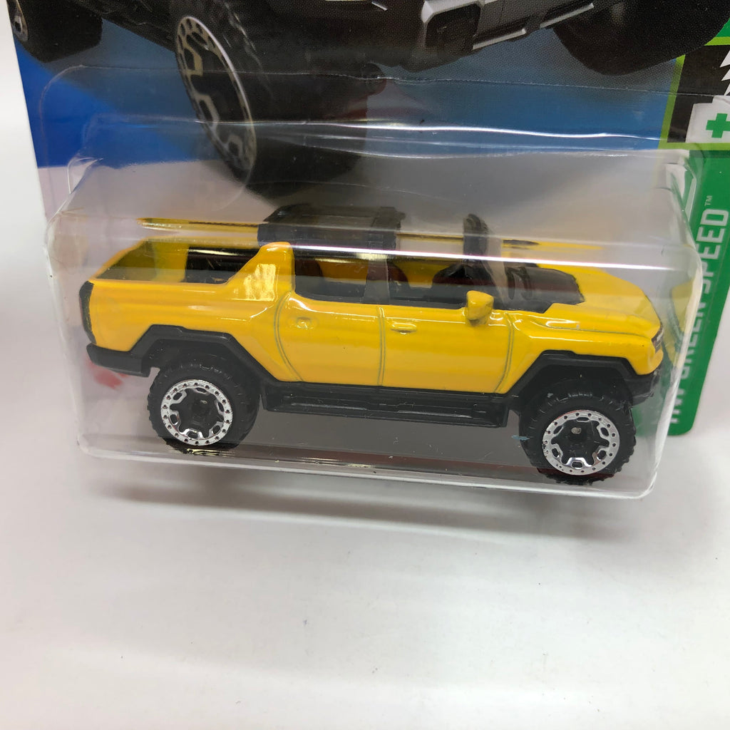 GMC Hummer EV #130 * Yellow * 2022 Hot Wheels Basic