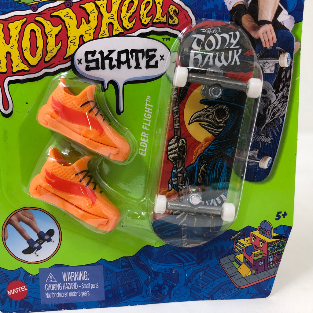 2023 Hot Wheels Skate Boards Tony Hawk * Elder Flight & Shoes