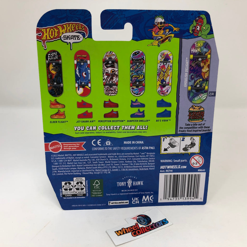 2023 Hot Wheels Skate Boards Tony Hawk * Ghoulish Delight & Shoes