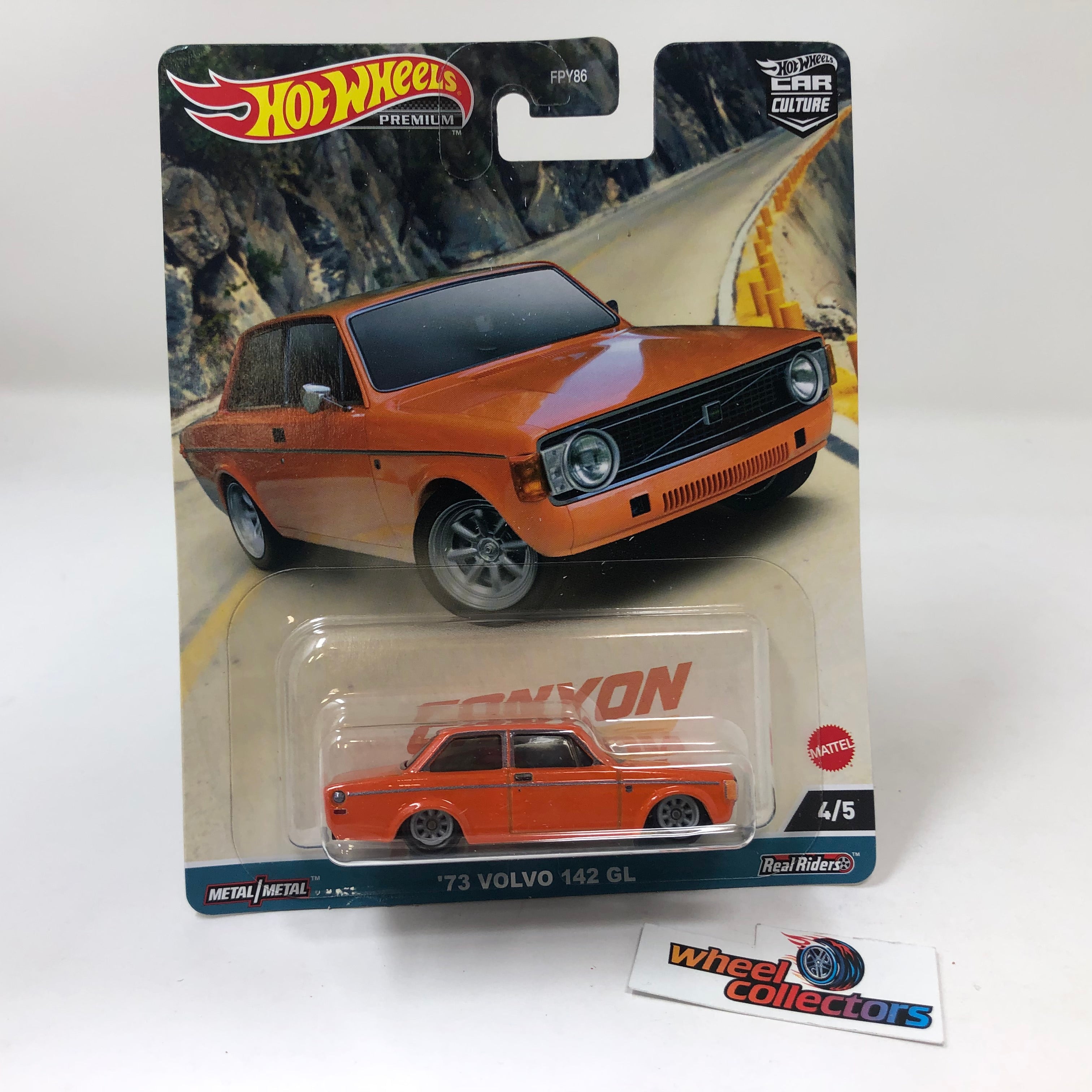 73 Volvo 142 GL #4 * 2023 Hot Wheels Car Culture Canyon Warriors Case C