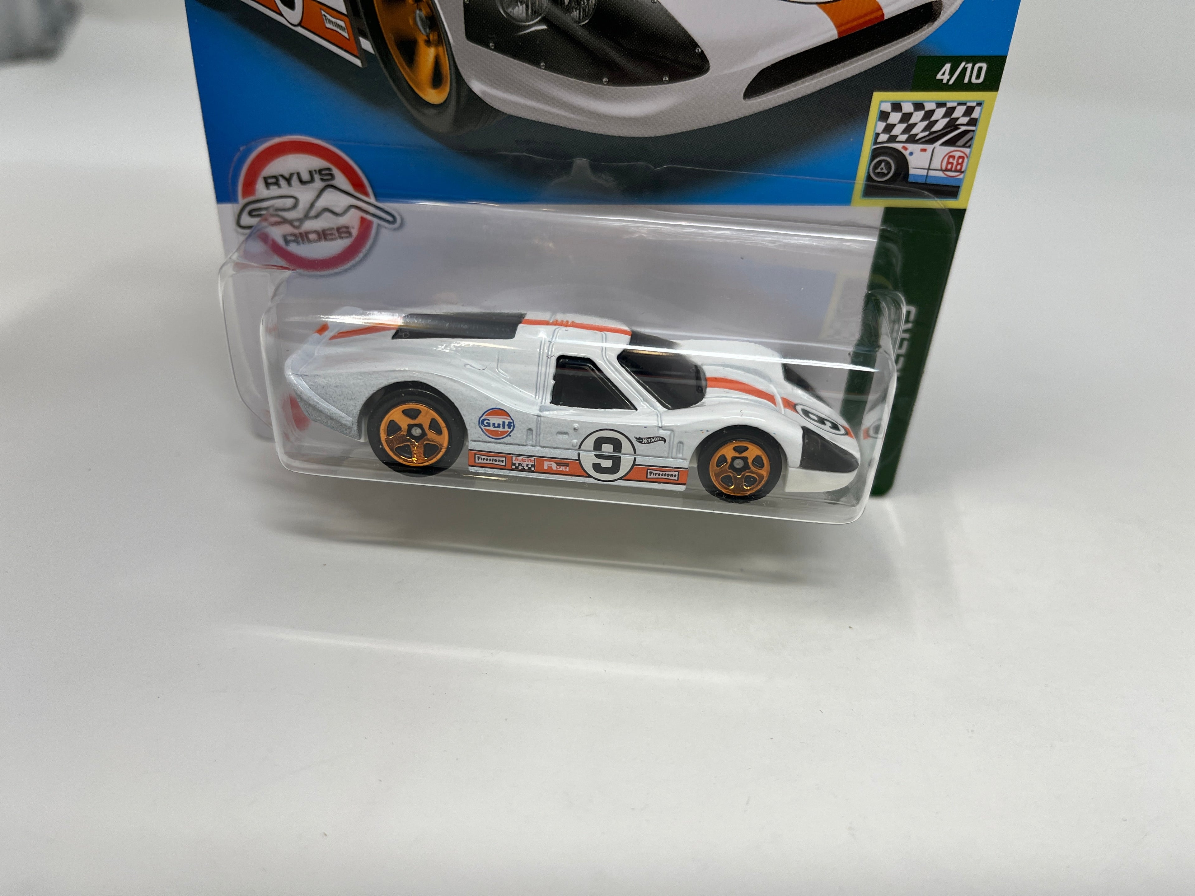 67 Ford GT40 Mk.IV #58 * White Gulf * 2022 Hot Wheels Basic