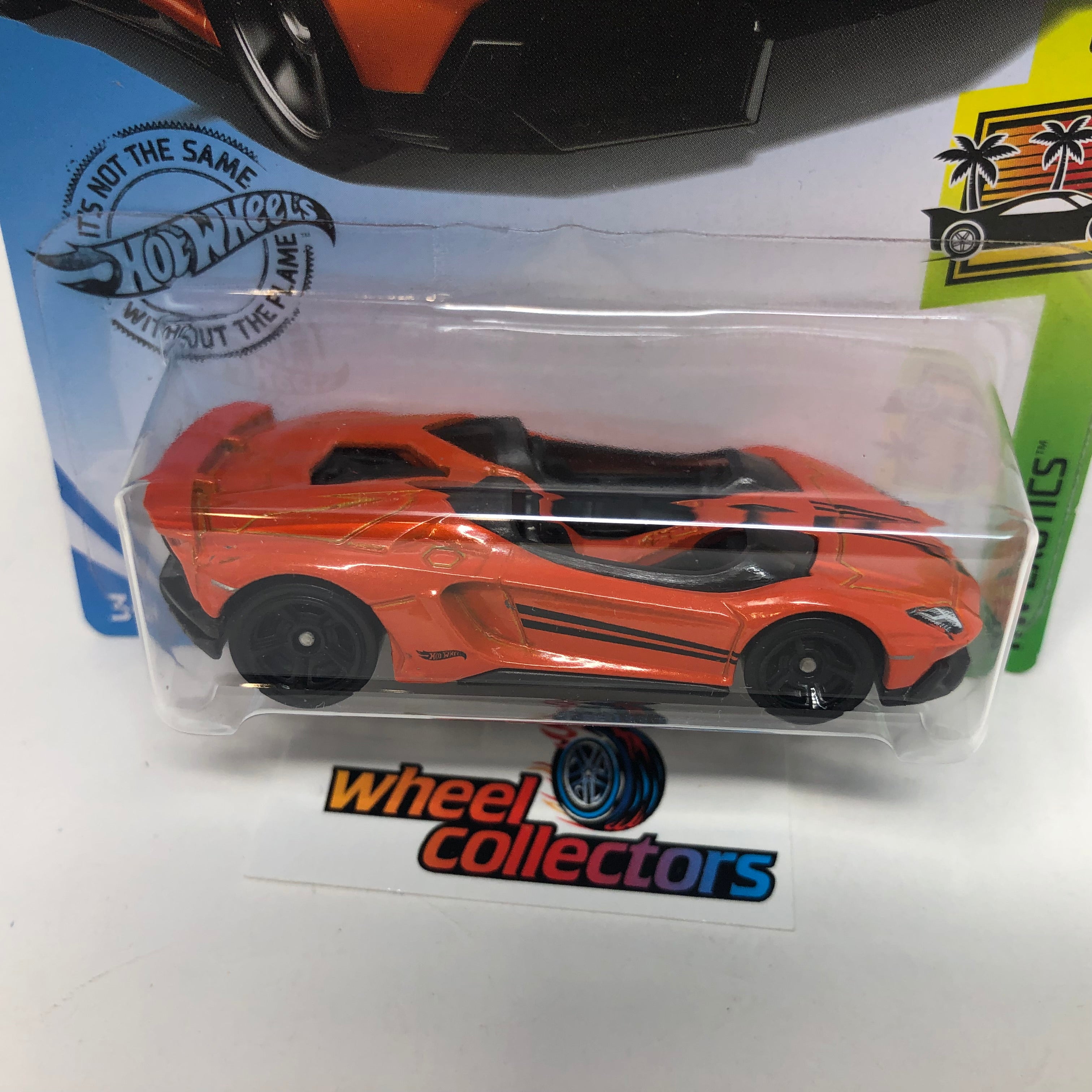 Lamborghini Aventador J #223 * Orange * 2019 Hot Wheels