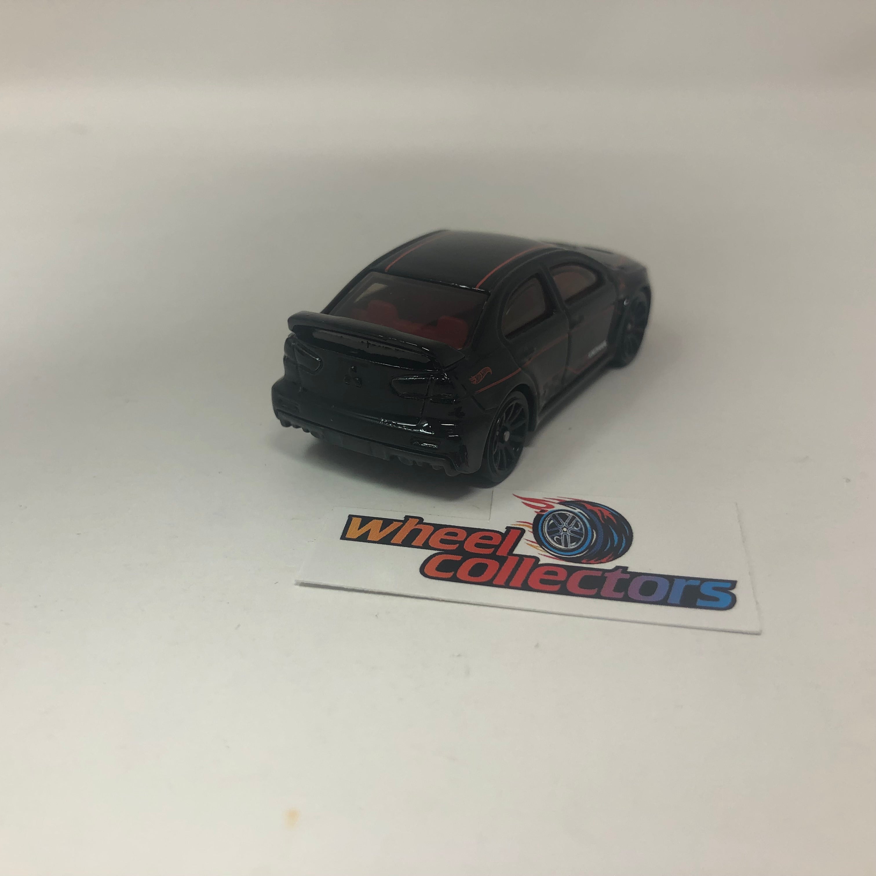 2008 Lancer Evolution * Black * Hot Wheels Loose 1:64 Scale