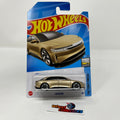 Lucid Air #97 * Gold * 2023 Hot Wheels Case D