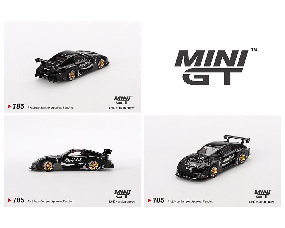 MINI GT 1:64 Mazda RX-7 LB-Super Silhouette in Black