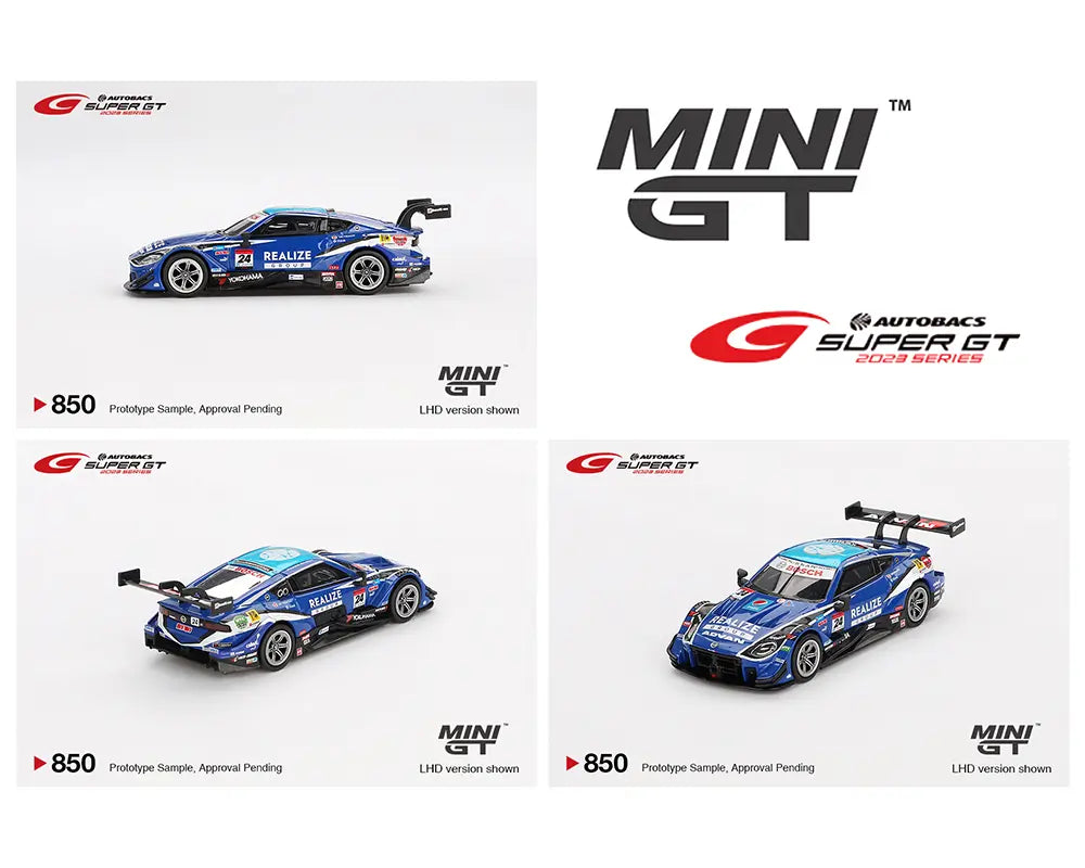MINI GT 1:64 Japan Exclusive Nissan Z GT500 #24 鈥淩EALIZE CORPORTATION ADVAN Z鈥?KONDO RACING 2023 SUPER GT Series
