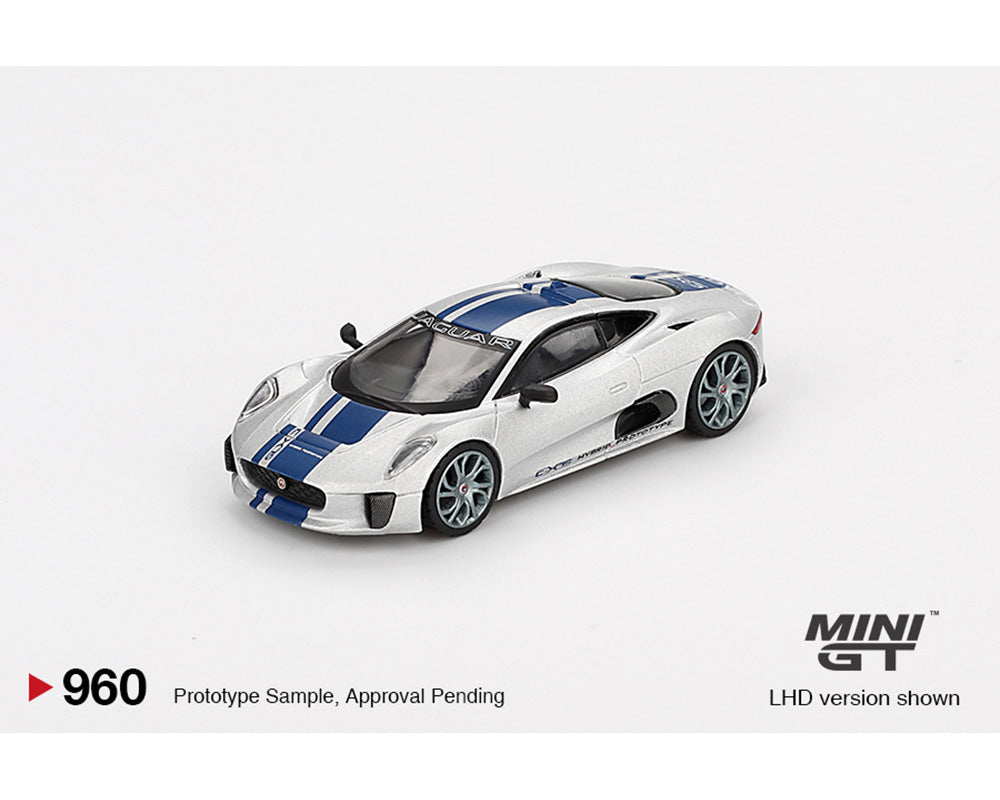 MINI GT 1:64 Jaguar C-X75 in Silver