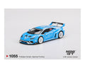MINI GT 1:64 LB鈽匴ORKS Lamborghini Hurac谩n GT GRAVITY in Blue
