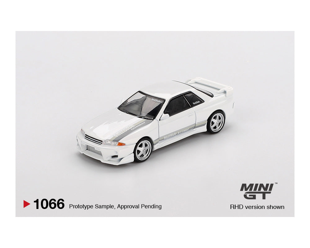 MINI GT 1:64 Nissan Skyline GT-R (R32) Combat C-I Veilside in White