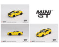 MINI GT 1:64 Ford Mustang LB-WORKS in Triple Yellow