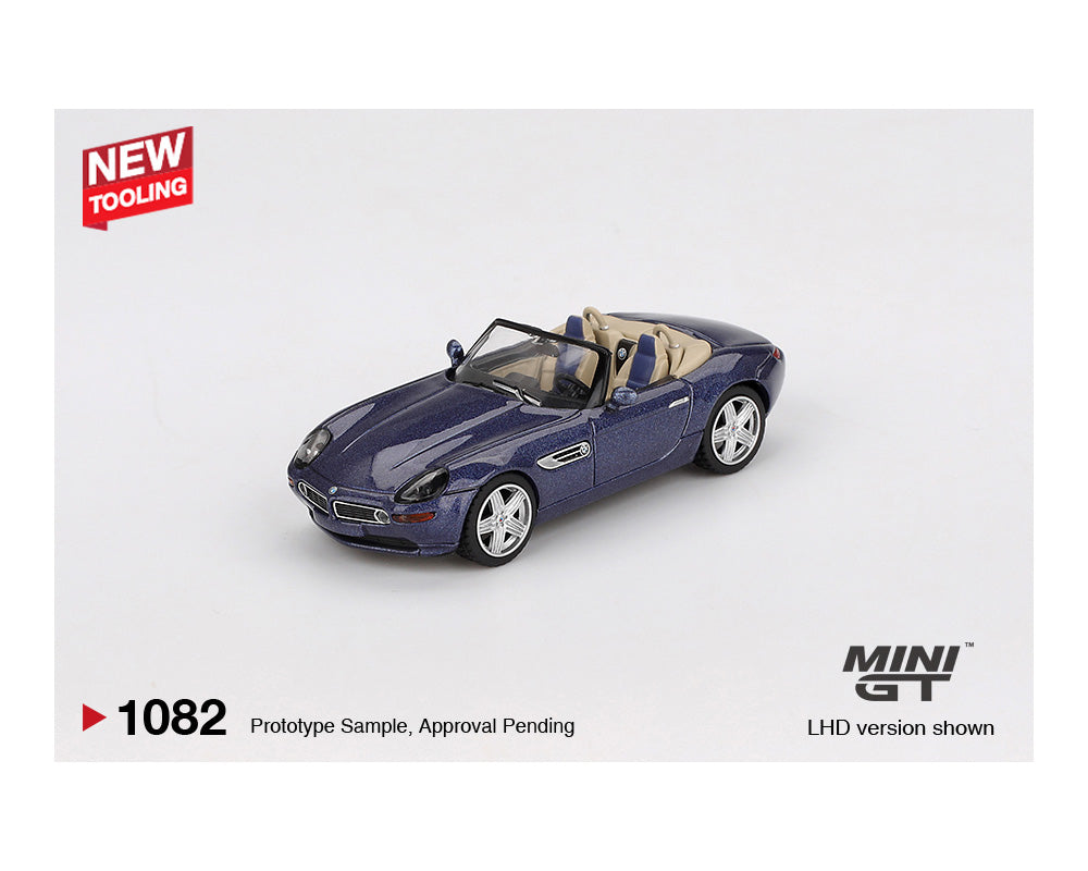 MINIGT 1:64 BMW Z8 Alpina in Alpine Blue
