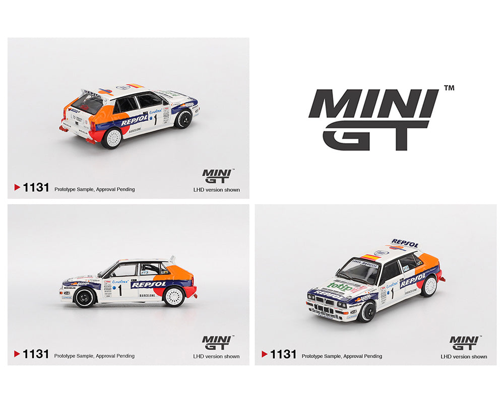 MINI GT 1:64 Lancia Delta HF Integrale Evoluzione #1 1993 Rallye Monte-Carlo