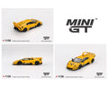 MINI GT 1:64 LB-Silhouette WORKS MURCIELAGO GT- Evo Yellow