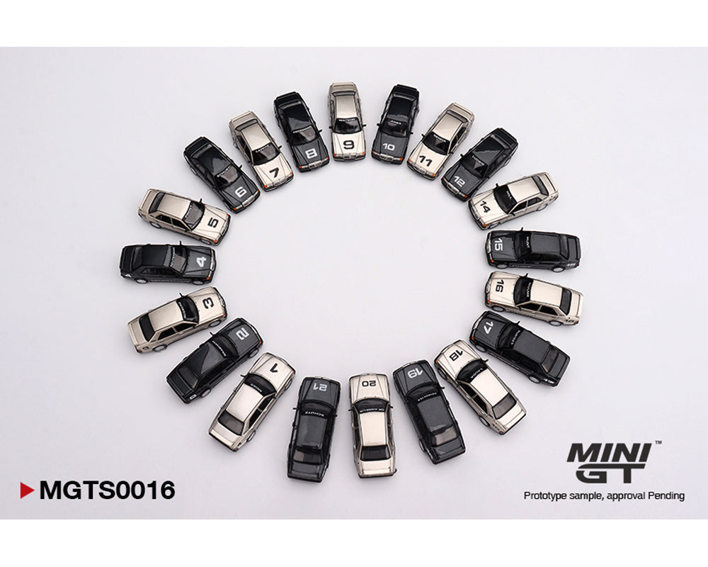 Mini GT 1:64 1984 N眉rburgring Race of Champions 20 Cars Set Special