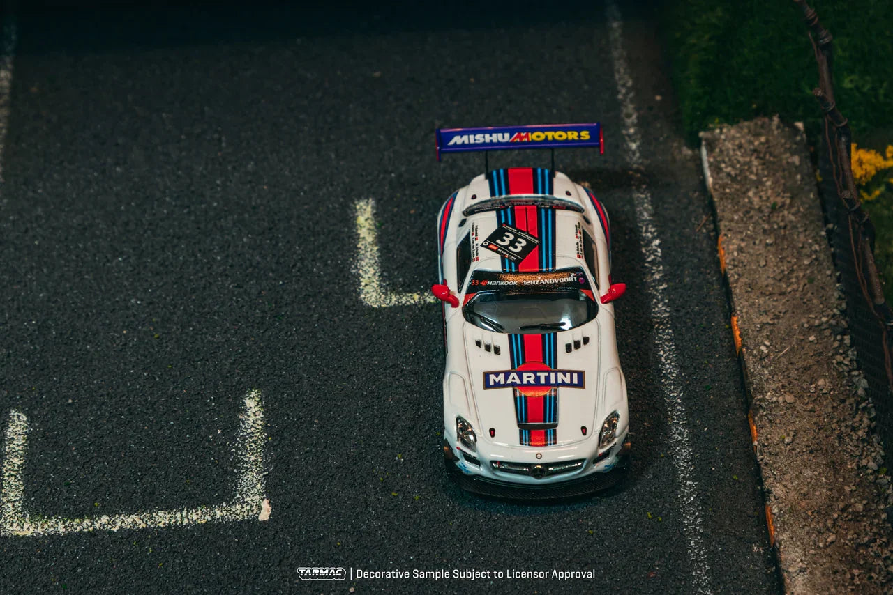 *PREORDER* Tarmac Works 1:64 Mercedes-Benz SLS AMG GT3 12h ZANDVOORT 2014 Winner