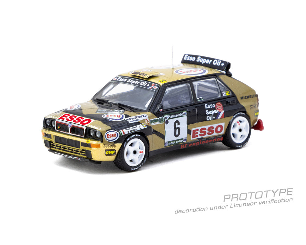 *PREORDER* Tarmac Works 1:64 Lancia Delta HF Integrale, ECR Piancavallo Rally 1993 Winner