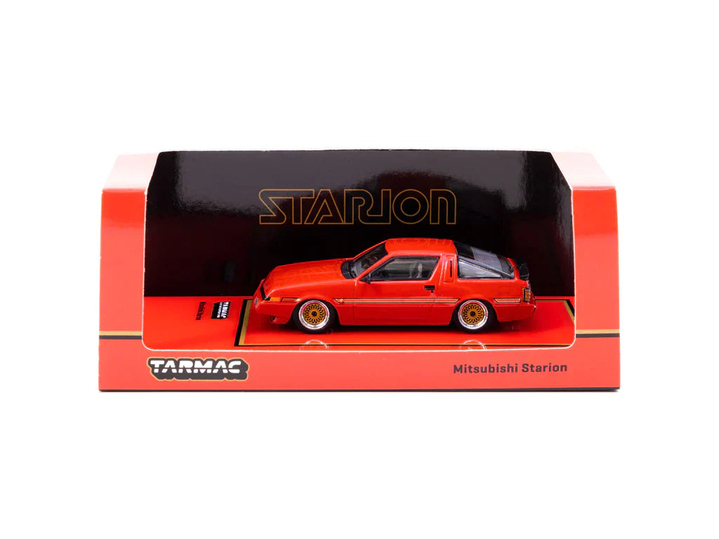 Tarmac Works 1:64 Mitsubishi Starion in Bright Red