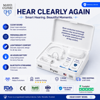 🌎Ends Today: 83% OFF!⏰🏆Pryxo®  Bone Conduction Smart Hearing Headphones （Mayo Clinic Recommended）