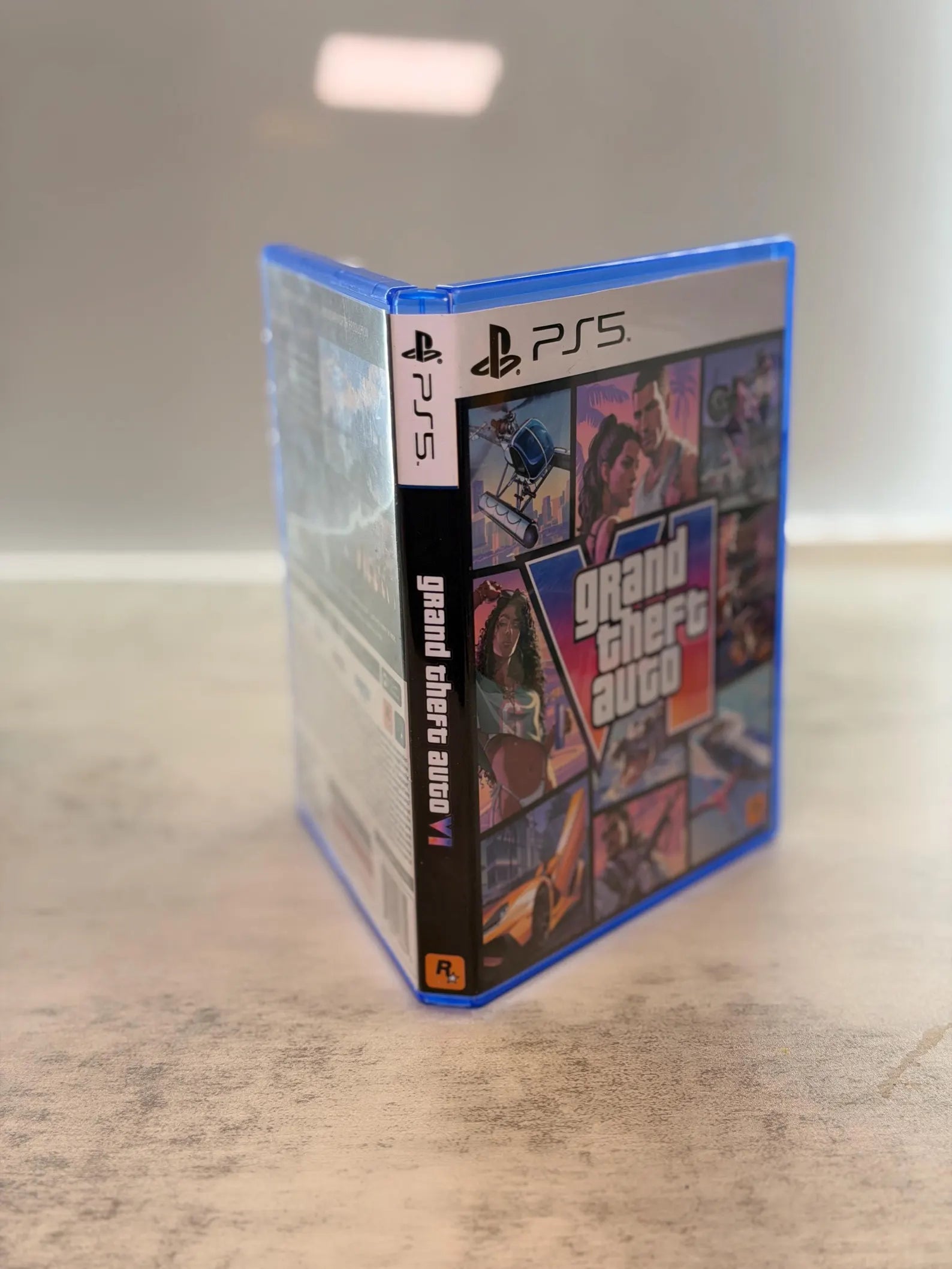 GTA 6 Collectors Edition Display Set -Custom Case Disc and Stand - Fan-Made