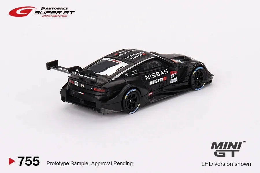 MINI GT 1:64 Super GT Series Nissan Z GT500 #230 2021 NISMO Presentation