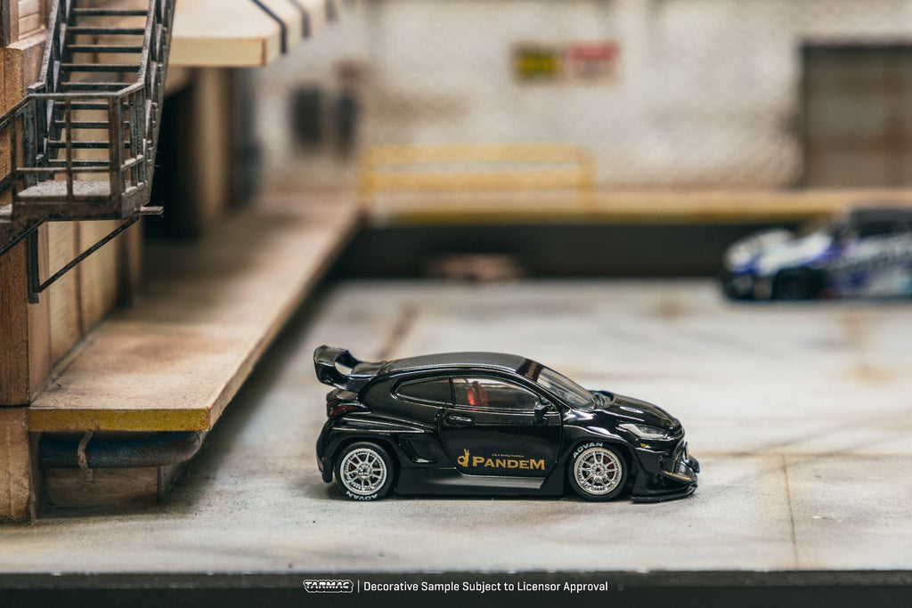 Tarmac Works 1/64 Toyota GR Yaris Pandem in Black